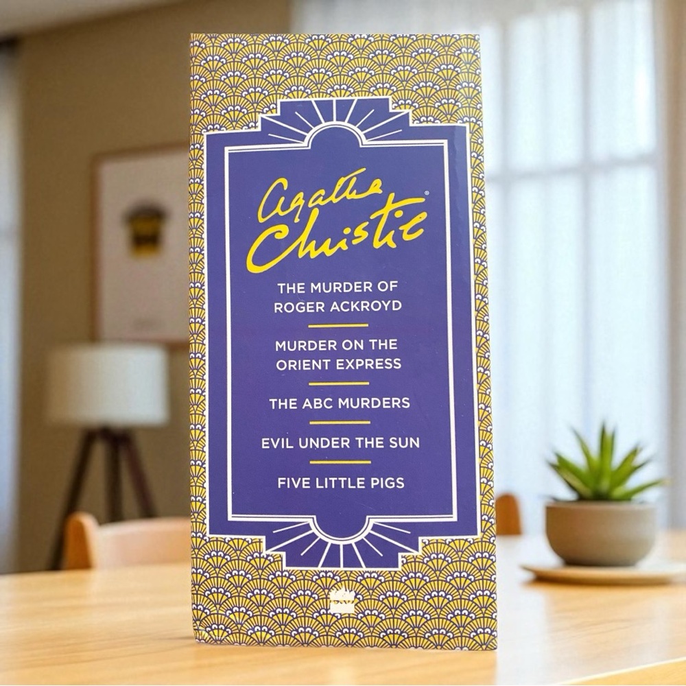 Agatha Christie THE BEST of POIROT 5 Book Set - Picture 2 of 3